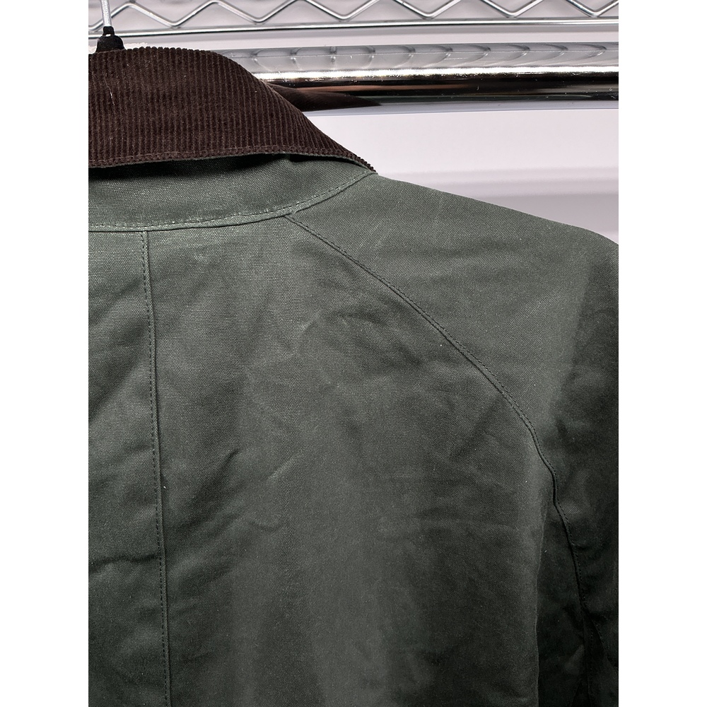Organic Waxed Cotton Barn Jacket - Picture 3 of 3